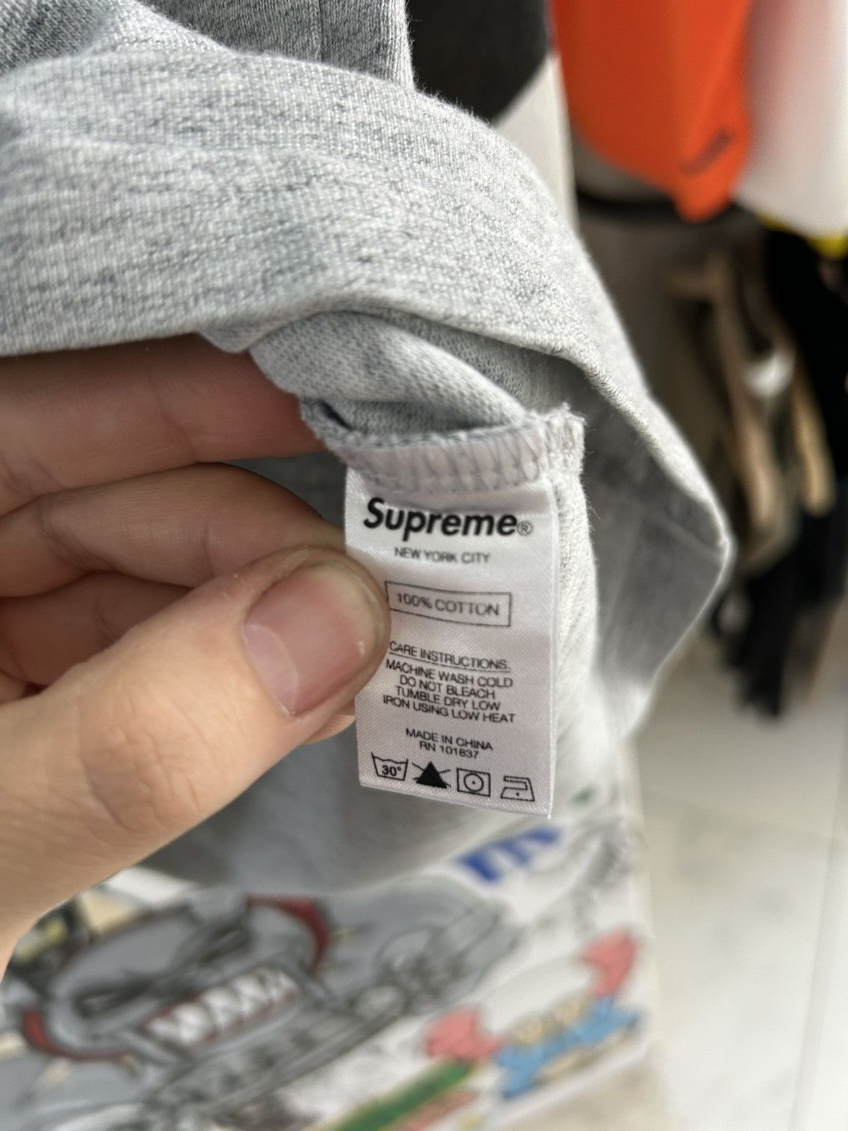 Supreme Supreme SS pocket Tee 2019 Size US M / EU 48-50 / 2 - 4 Thumbnail