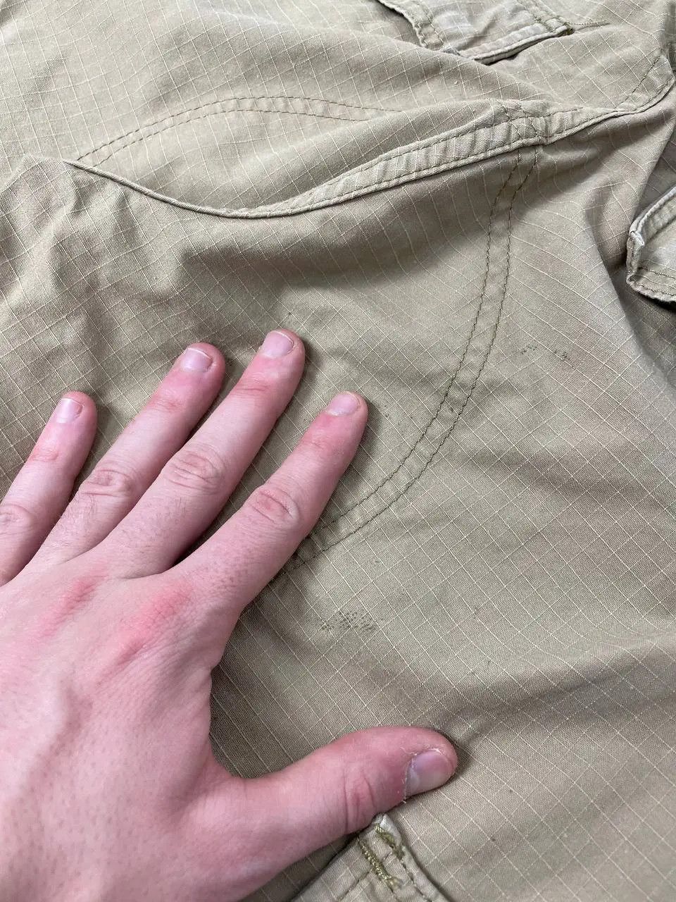 Carhartt Vintage Carhartt WIP Cargo Pants Distissed Work 90s Size US 31 - 13 Thumbnail