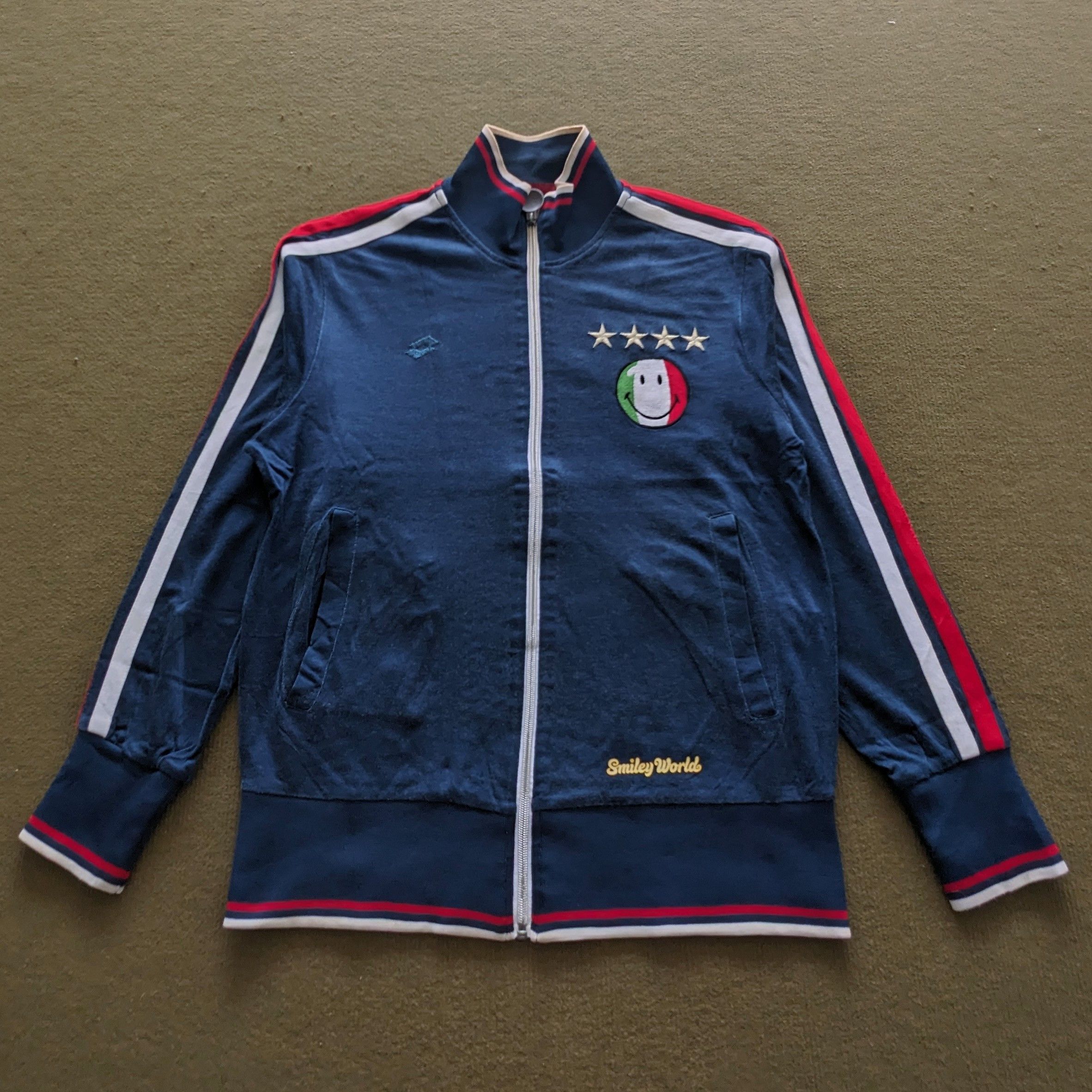 Lotto Sport Vintage Lotto Italia Sports Zipper Jacket Size US M / EU 48-50 / 2 - 2 Thumbnail
