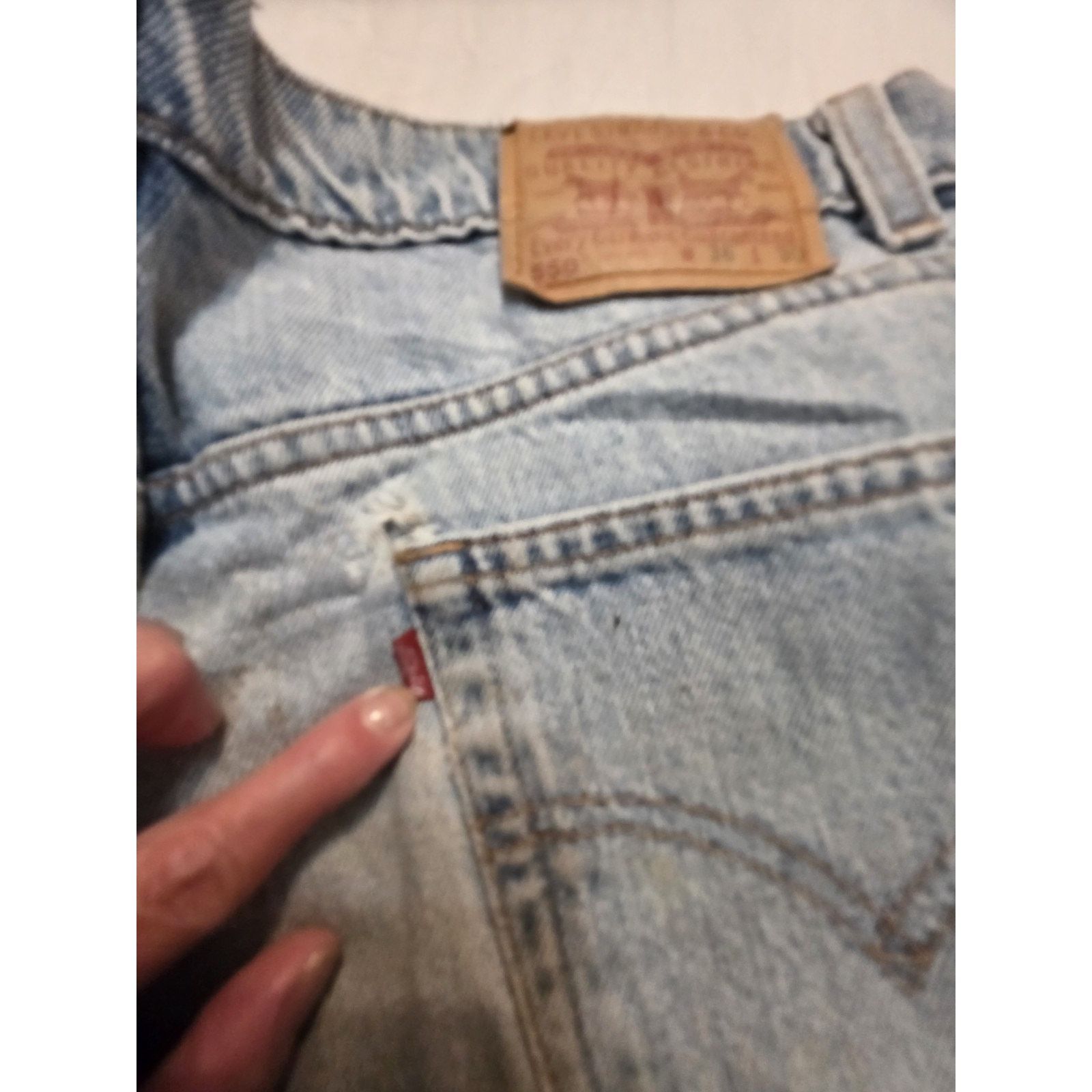 Levi's Levis Men's 550 36x30 Relaxed Fit Size US 36 / EU 52 - 4 Thumbnail