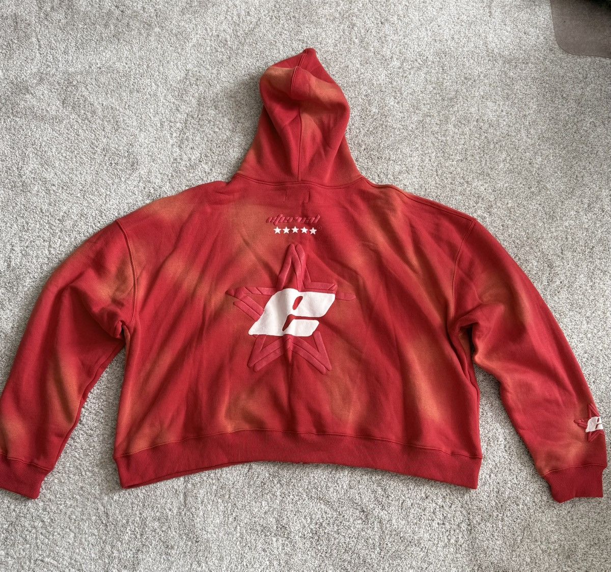 Other Sun Faded Star Boy Oversized Cropped Full Zip Up XXL Size US XXL / EU 58 / 5 - 2 Thumbnail