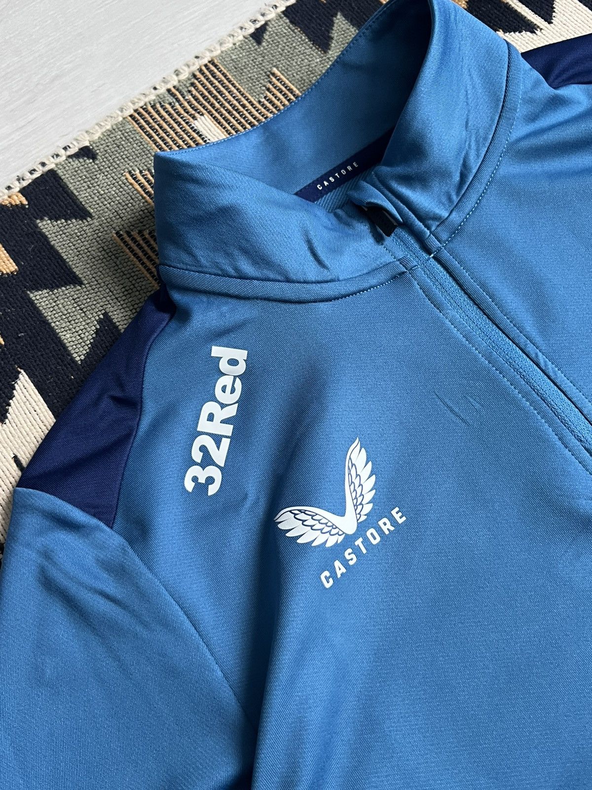 Hummel NEW! Castore Raingers 2022-23 Training 1/4 Zip Tracktop Size US M / EU 48-50 / 2 - 6 Thumbnail