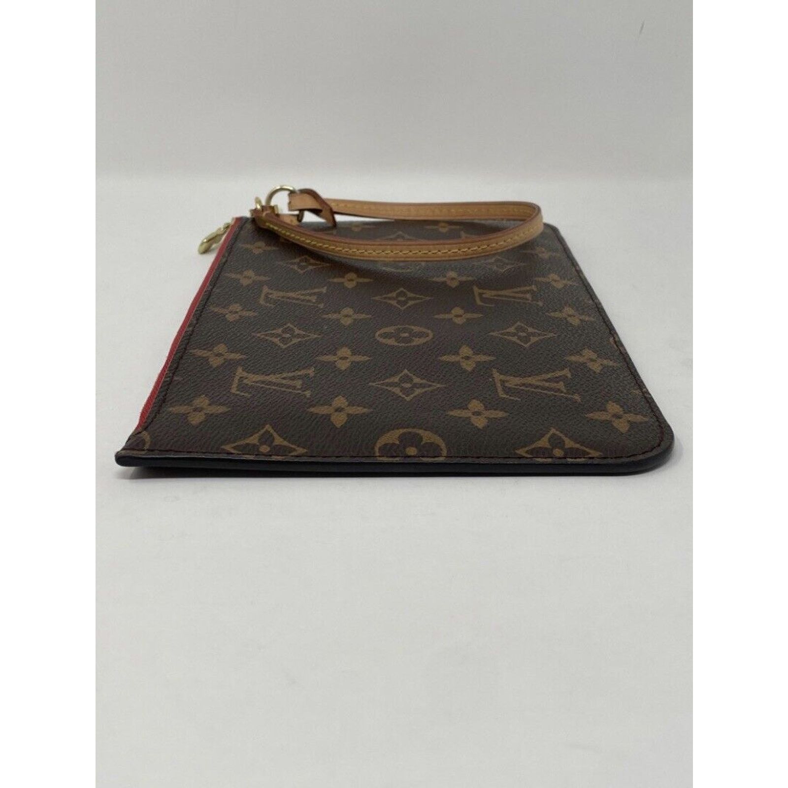 Louis Vuitton Louis Vuitton Cherry Red Monogram Neverfull Pochette Cerise Size ONE SIZE - 8 Thumbnail