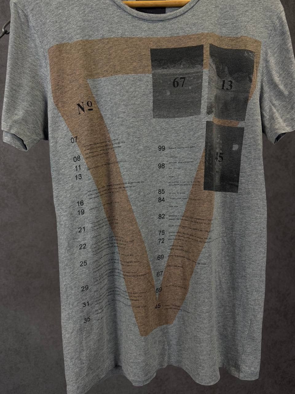 Allsaints Allsaints art designer overprinted tee Size US S / EU 44-46 / 1 - 4 Thumbnail