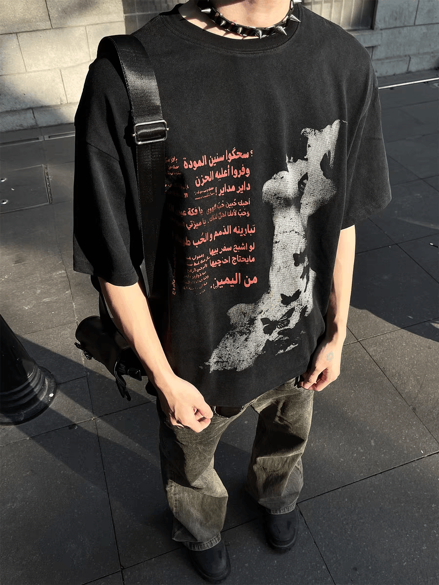 Japanese Brand × Vintage y2k Retro Hip Hop Loose Fit Sports T-Shirt Size US M / EU 48-50 / 2 - 2 Thumbnail