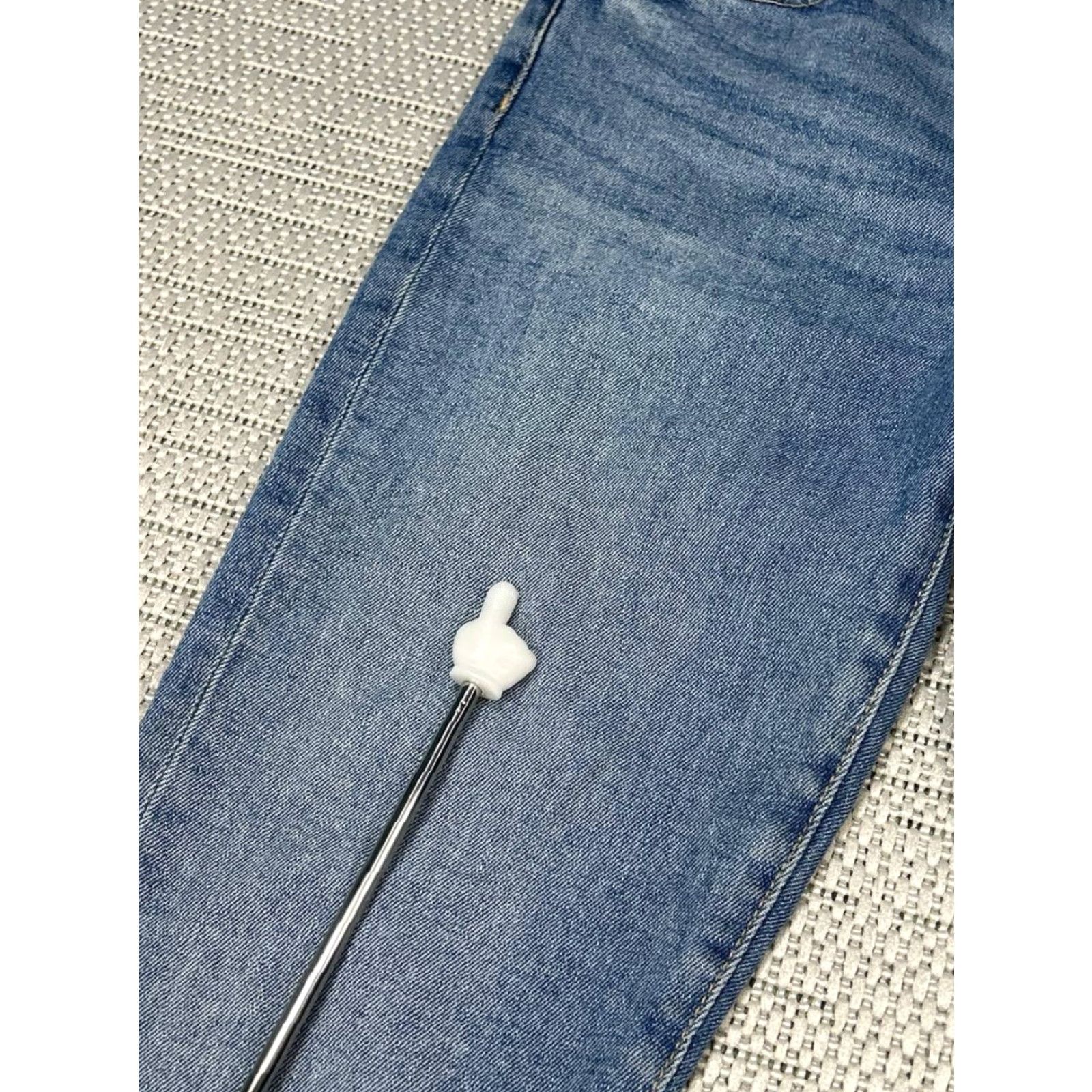 Vintage Lovers & Friends Jeans Womens 26 Skinny Light Wash Denim Stretch Blue Size 26" / US 2 / IT 38 - 3 Thumbnail