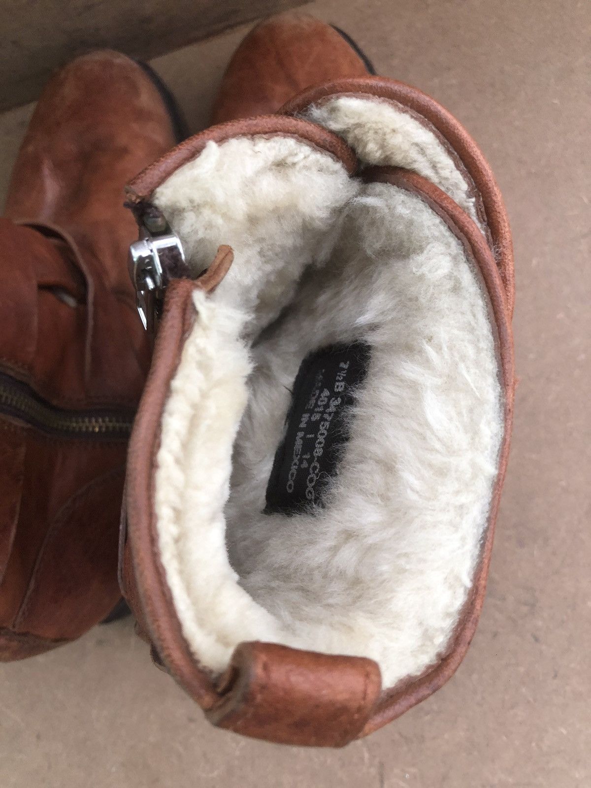 Frye Frye Brown Leather Winter Boots Size 7.5 B Size US 7.5 / IT 37.5 - 12 Thumbnail