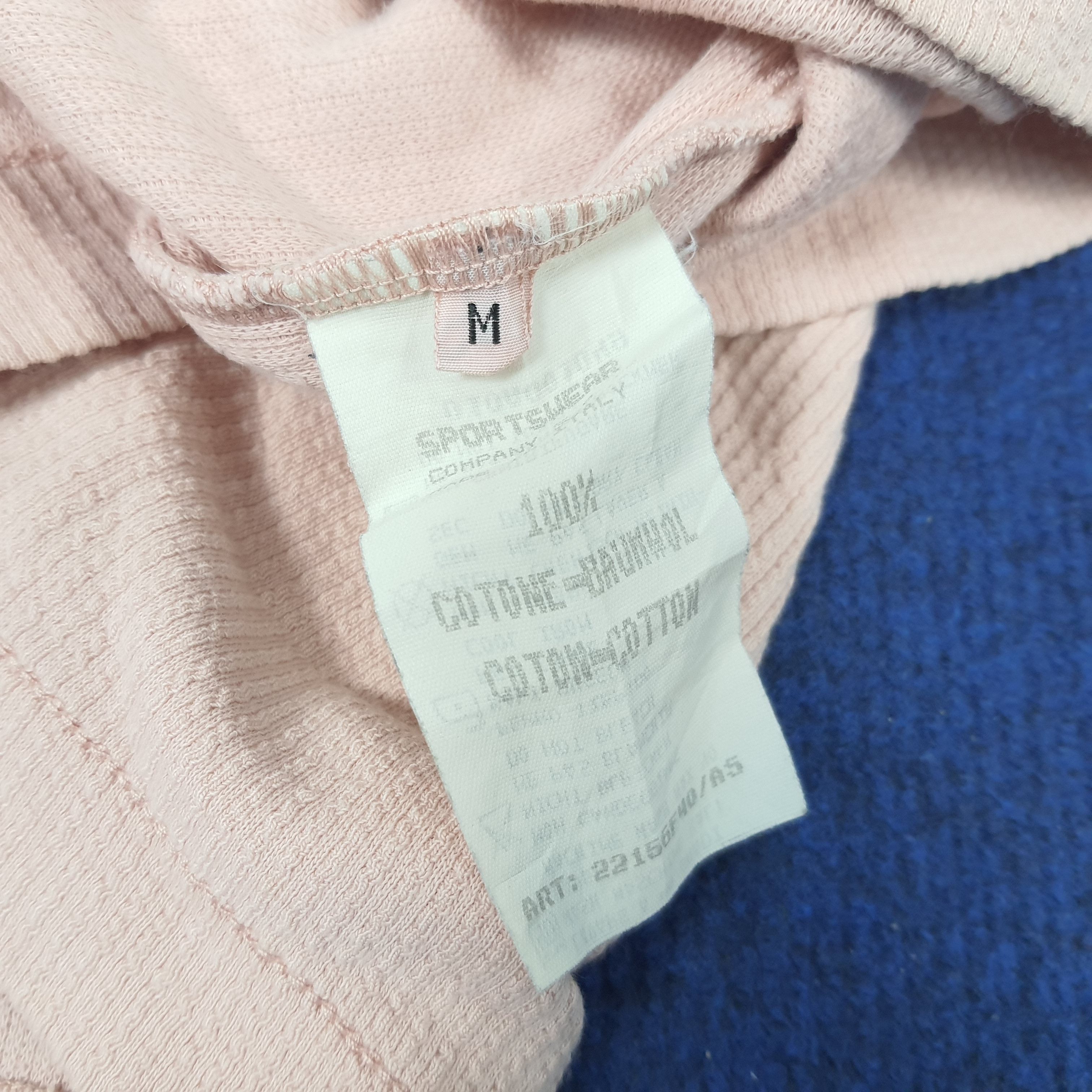 Stone Island × Vintage Vintage Stone Island Turtle Neck Corduroy Long Sleeve Tshirt Size US L / EU 52-54 / 3 - 5 Thumbnail