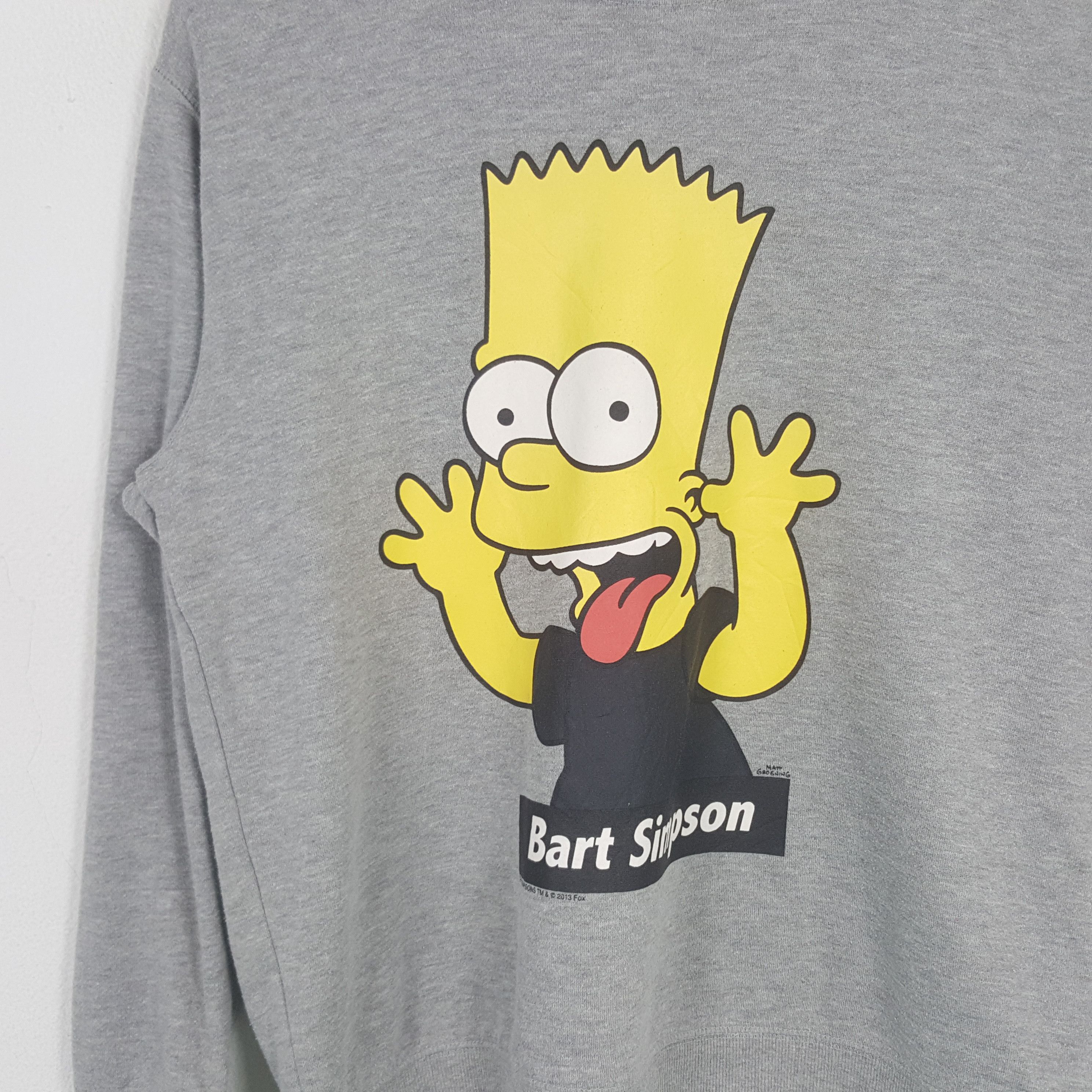 The Simpsons Vintage The Simpsons Bart Cartoon Sweatshirt C293N25 Size US M / EU 48-50 / 2 - 2 Thumbnail