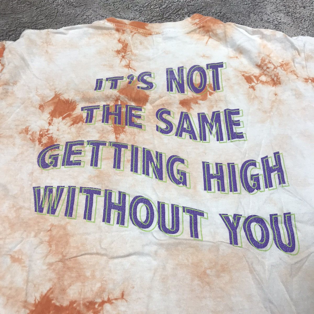 Vintage Vintage Y2K Sun Faded Graphic Tee Streetwear Grunge Slim L Size US L / EU 52-54 / 3 - 6 Thumbnail