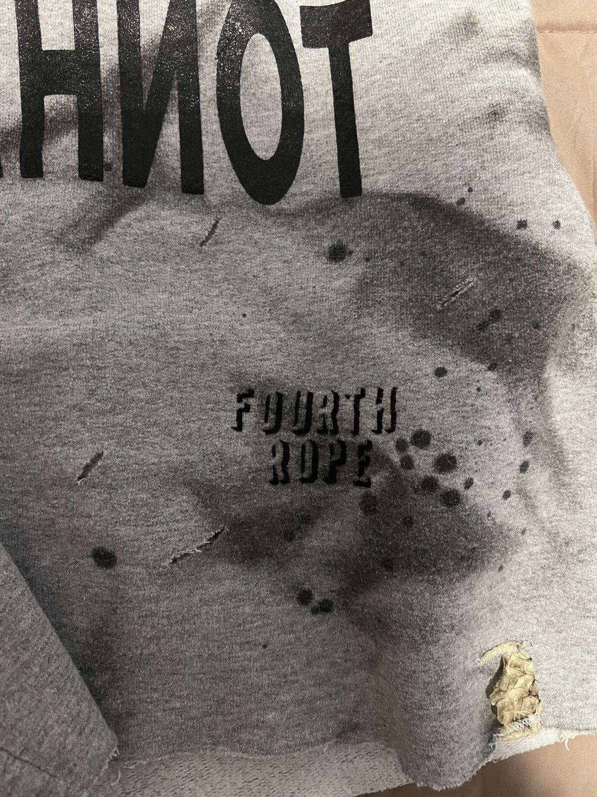 Other Westside Gunn x Fourth Rope grey custom shorts Size M Size US 32 / EU 48 - 3 Thumbnail