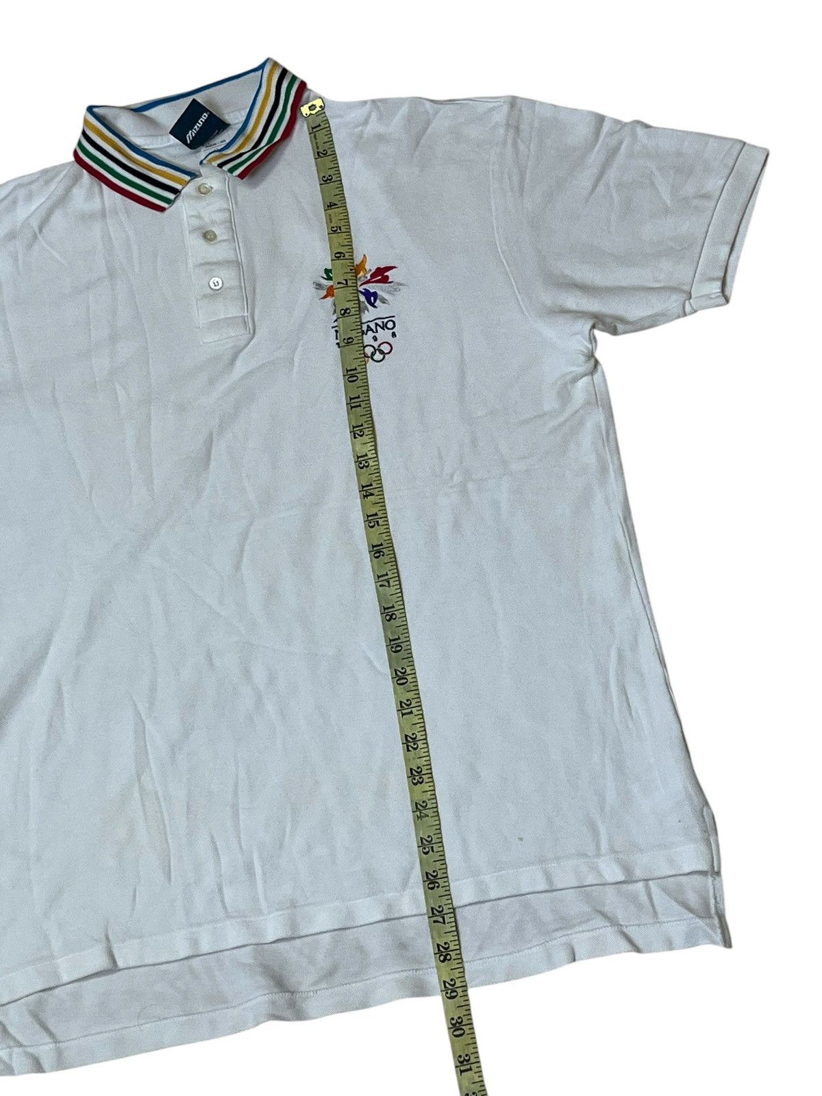 USA Olympics Vintage mizuno OLYMPIC NAGANO winter games 1998 polo shirt Size US L / EU 52-54 / 3 - 9 Thumbnail