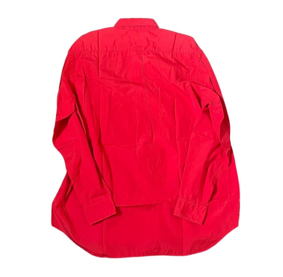 Comme des Garcons Vintage CDG SHIRT red button up shirt Size US L / EU 52-54 / 3 - 6 Thumbnail