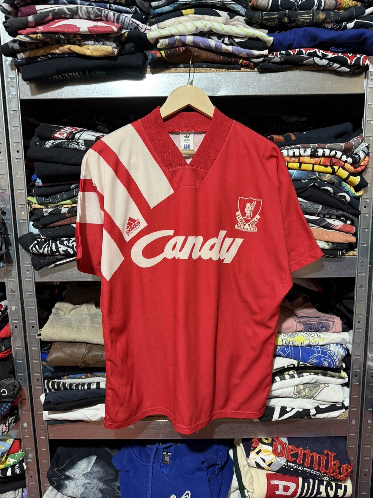 Adidas Adidas Liverpool 1991 1992 Home Soccer Jersey Size 40-42 Size US XL / EU 56 / 4 - 1 Thumbnail