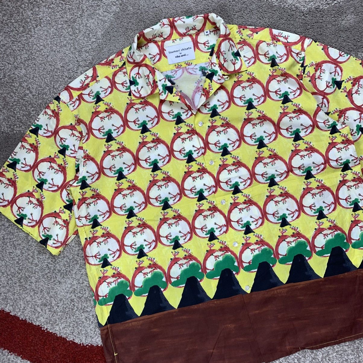Tsumori Chisato TSUMORI CHISATO By Niko And Open Collar Shirt Boxy Over Size Size US M / EU 48-50 / 2 - 4 Thumbnail