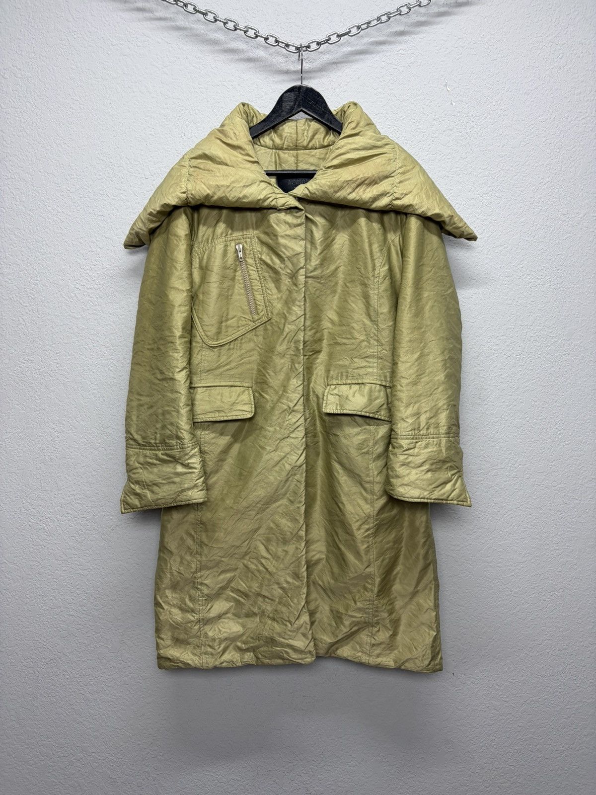 Ermanno Scervino Ermanno Scervino Padded Coat Luxury Minimal Italian Designer Size S / US 4 / IT 40 - 2 Thumbnail
