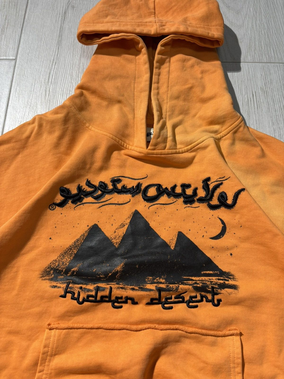 Low Light Studios Low Lights Oversized Baggy Hoodie Y2K Embroidered Logo RAP Size US M / EU 48-50 / 2 - 4 Thumbnail