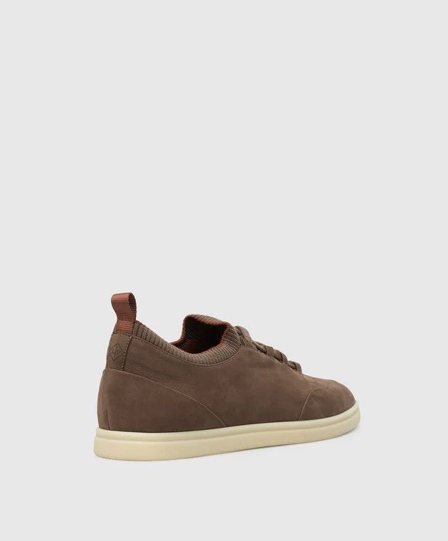 Loro Piana o1srvl11e0825 Low-Top Sneakers in Brown Size US 10 / EU 43 - 4 Thumbnail