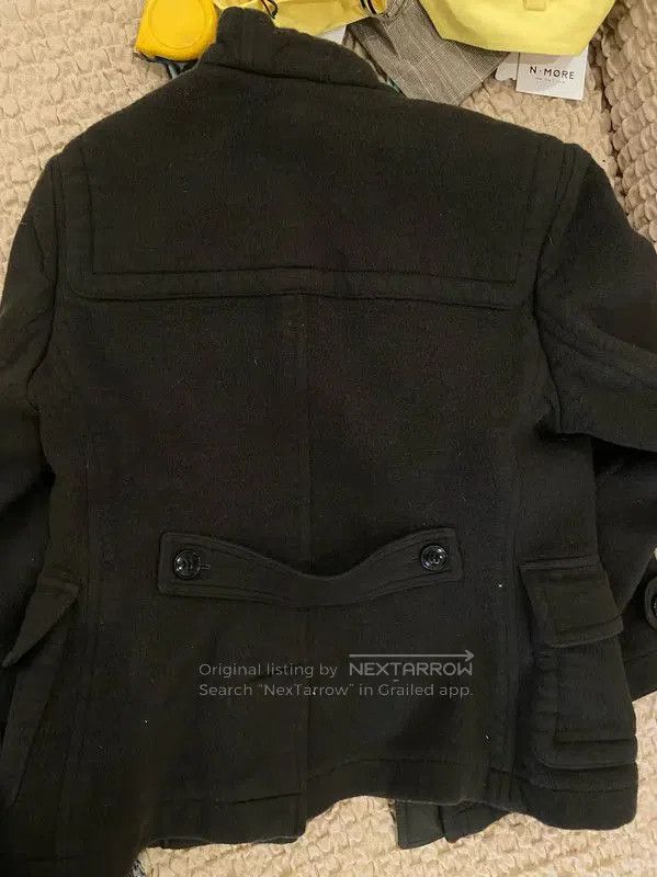 Other Burberry Green Wool Shoulder Pad Short Coat. Size S / US 4 / IT 40 - 8 Thumbnail