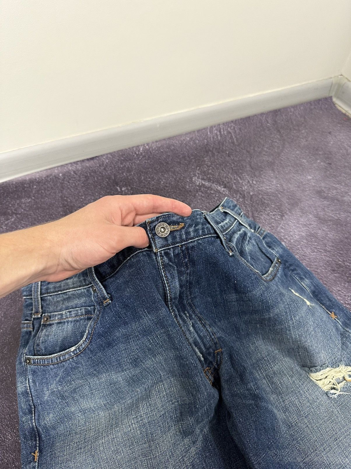 Dickies Vintage Dickies Distressed USA Faded Opium Work Hype Jeans Size US 34 / EU 50 - 10 Thumbnail