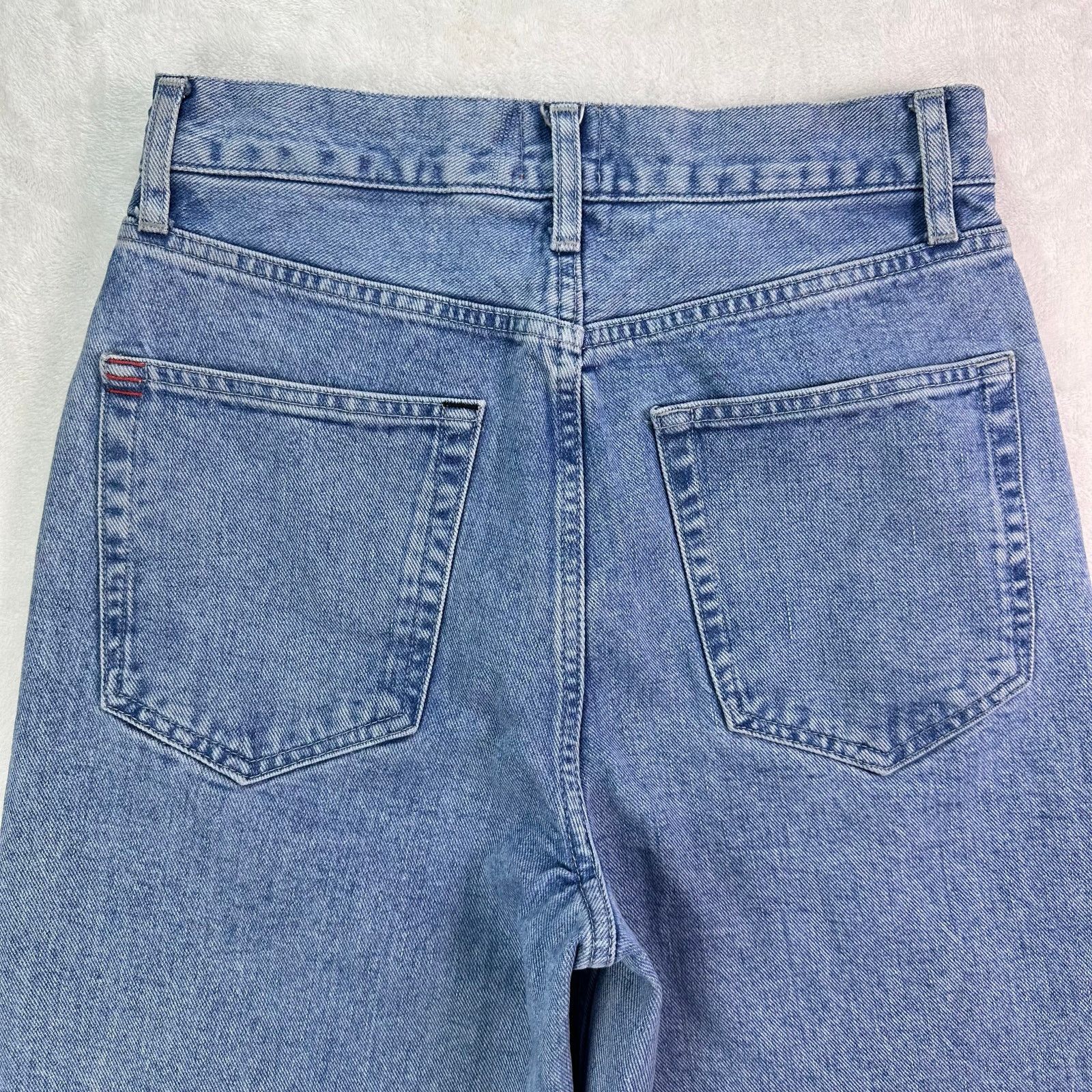 Bdg BDG Lt Wash Denim High Rise Distressed Grunge Baggy Jeans 27 Size 27" / US 4 / IT 40 - 9 Thumbnail