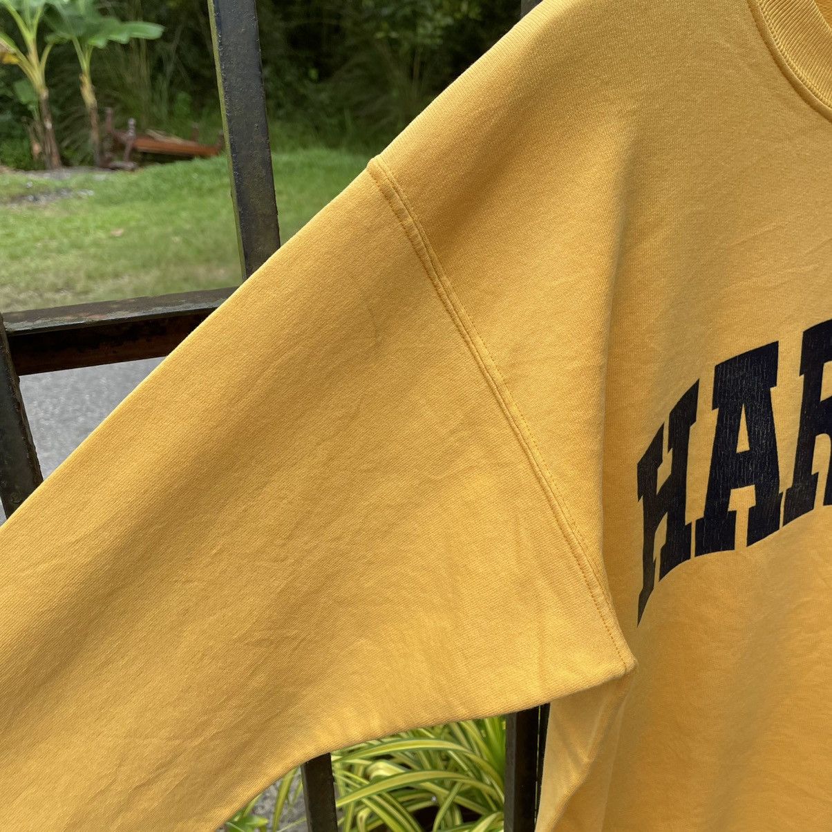 Vintage 🔥Vintage 90s HARVARD University Big Spellout Sweatshirts Size US M / EU 48-50 / 2 - 6 Thumbnail