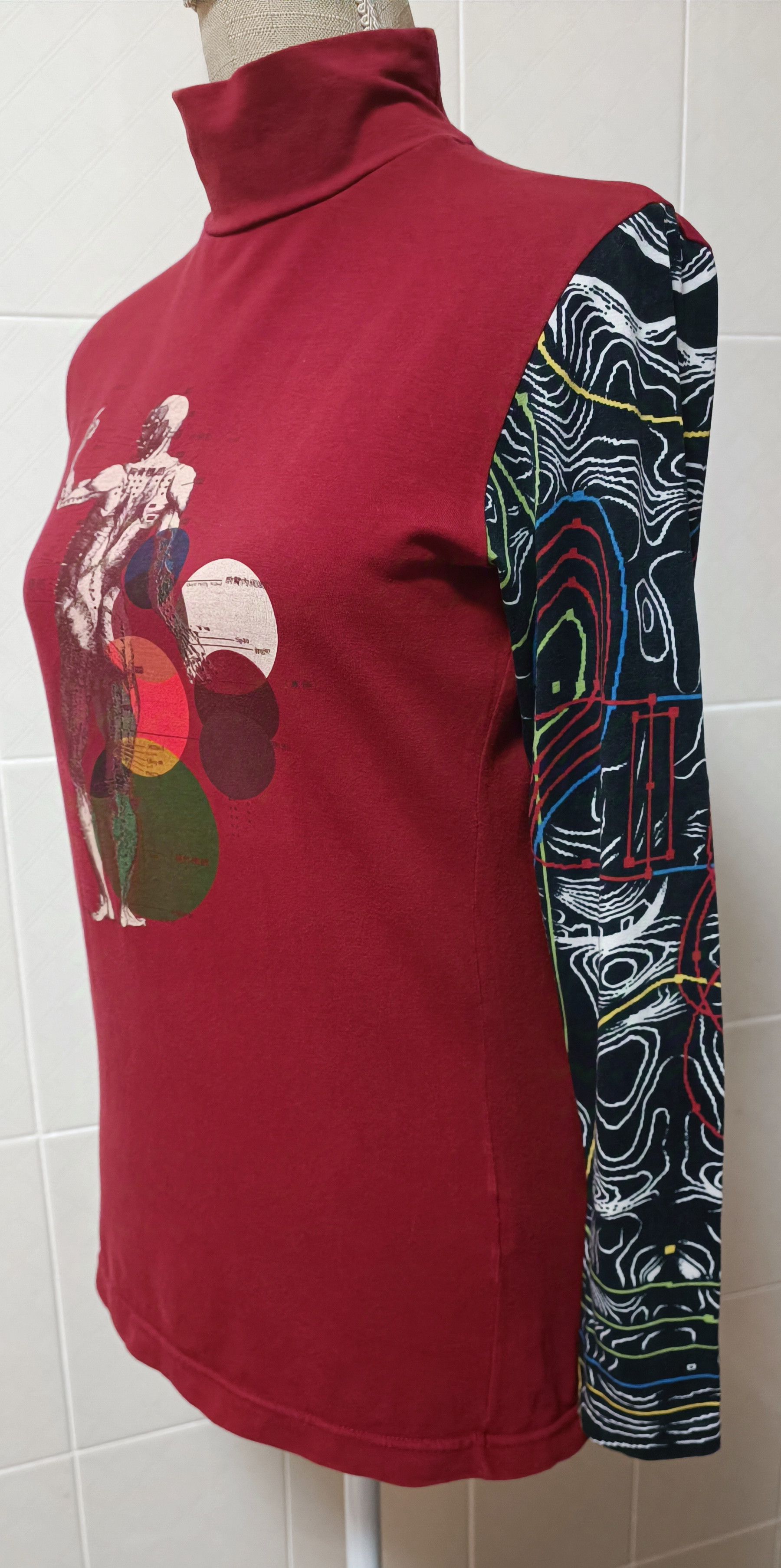 Jean Paul Gaultier 90's - JPG_Paris - Stretch cotton top Size US S / EU 44-46 / 1 - 4 Thumbnail