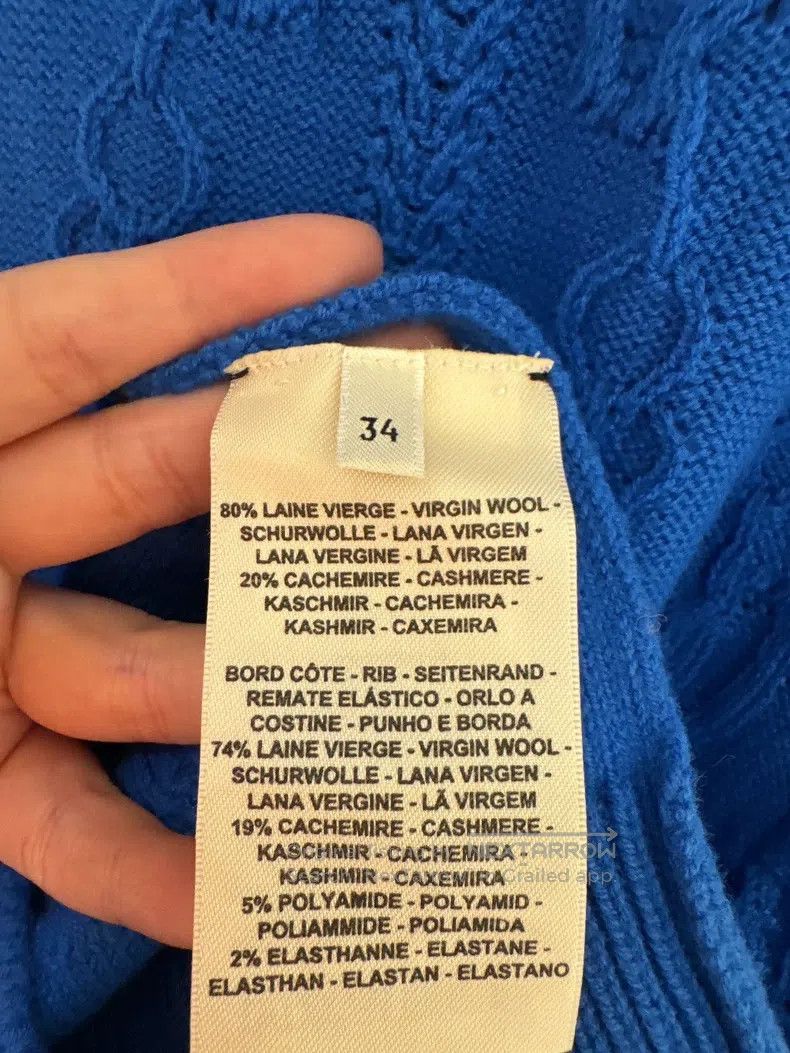 Hermes Hermes Jacquard Knit Dress Size XXS / US 00 / IT 34 - 9 Thumbnail