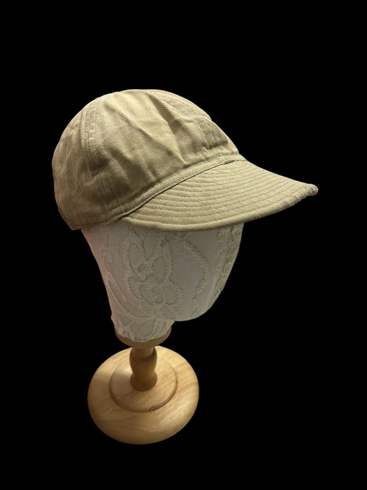 Vintage TRUE VINTAGE US AIR FORCE CUSHMAN DENIM HERRINGBONE WORK CAP Size ONE SIZE - 2 Thumbnail