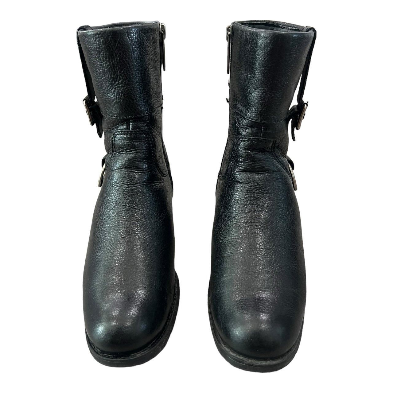 Harley Davidson × Vintage Harley Davidson Womens 84068 Sadie Heel Booties Black Size US 6.5 / IT 36.5 - 8 Thumbnail