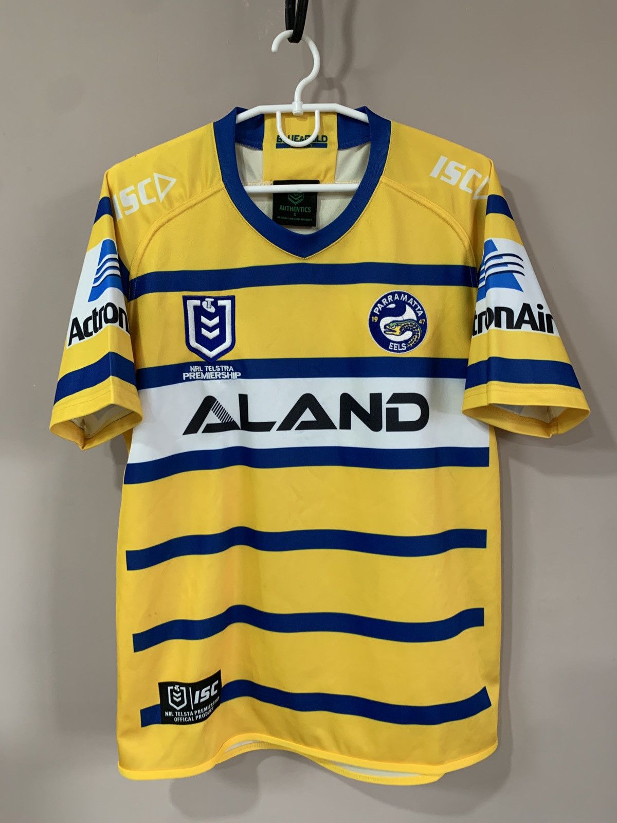 Other Parramatta Eels Home Rugby Union Shirt ISC Jersey Size S Size US S / EU 44-46 / 1 - 1 Thumbnail