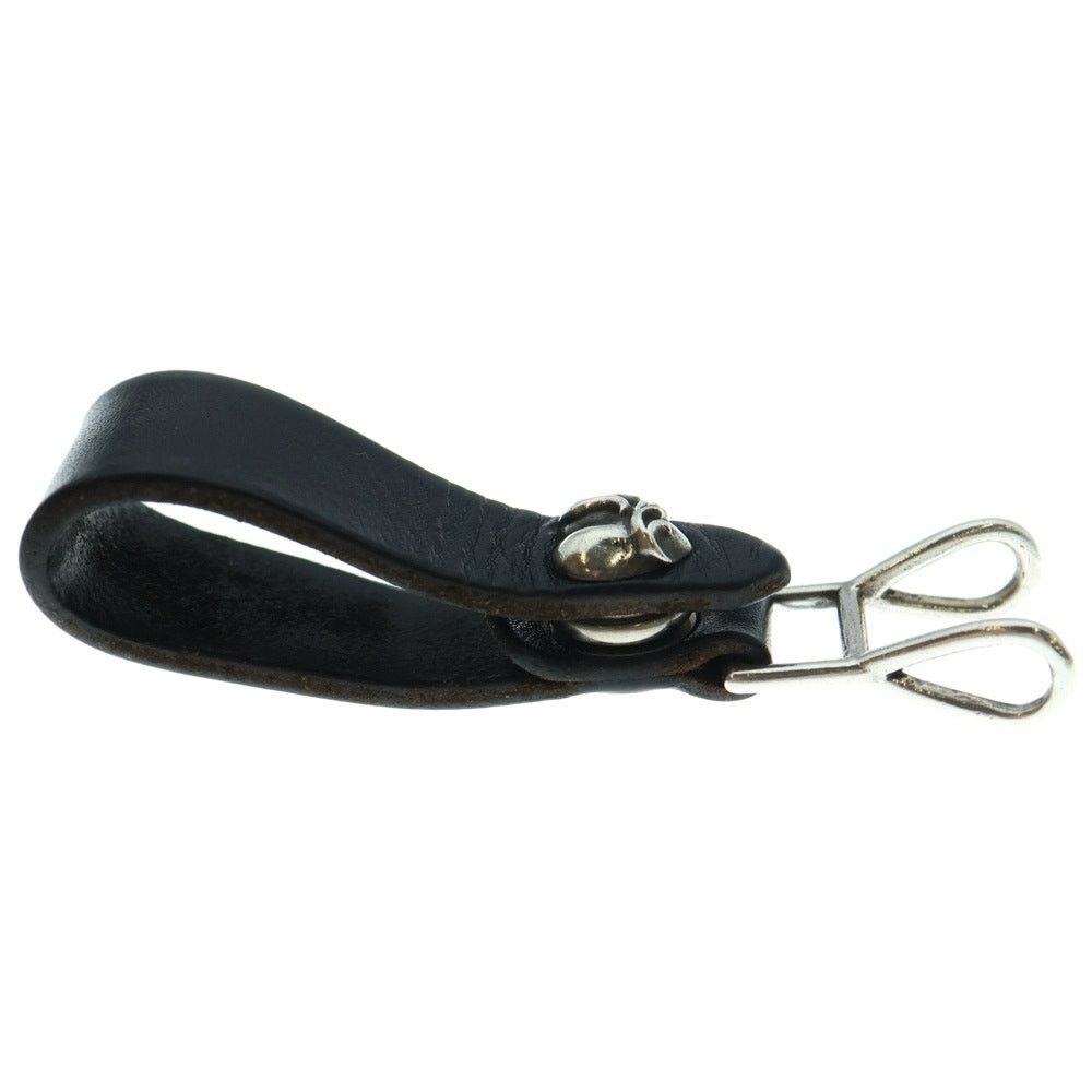 Chrome Hearts CHROME HEARTS Heart Button Leather Belt Loop Size ONE SIZE - 4 Thumbnail