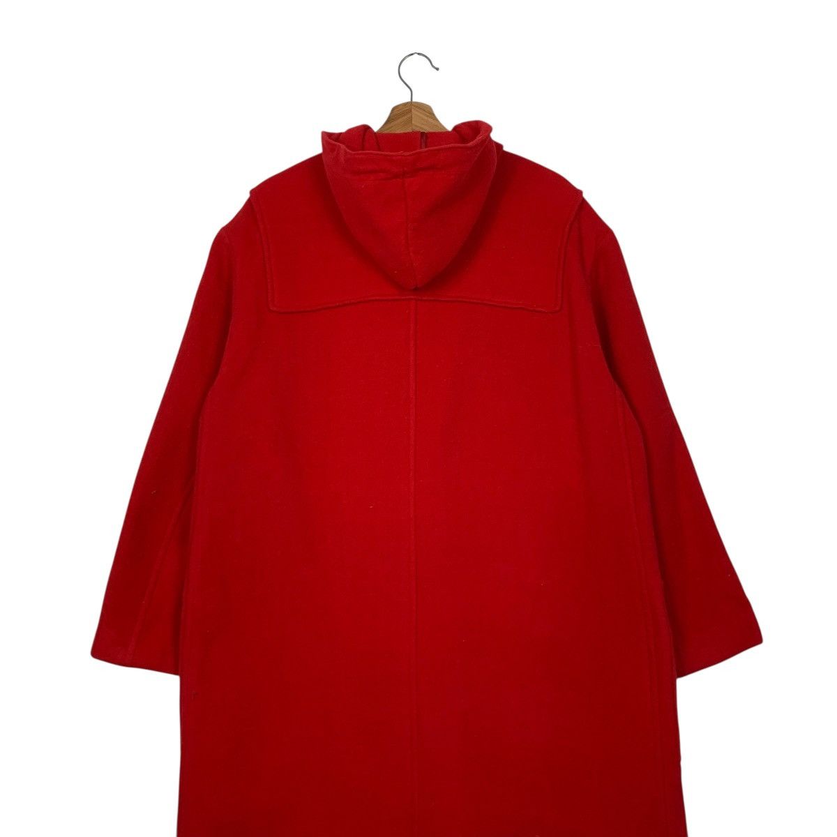 Japanese Brand Mademoiselle Non Non Red Wool Duffle Coat Size M / US 6-8 / IT 42-44 - 8 Thumbnail