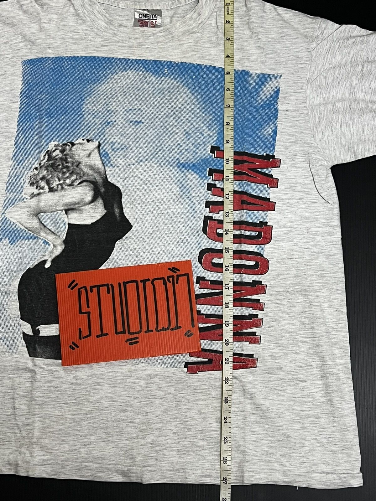 Band Tees 🔥HOT DROPS🔥 MADONNA BLOND AMBITION WORLD TOUR 90’s ONEITA Size US XL / EU 56 / 4 - 7 Thumbnail