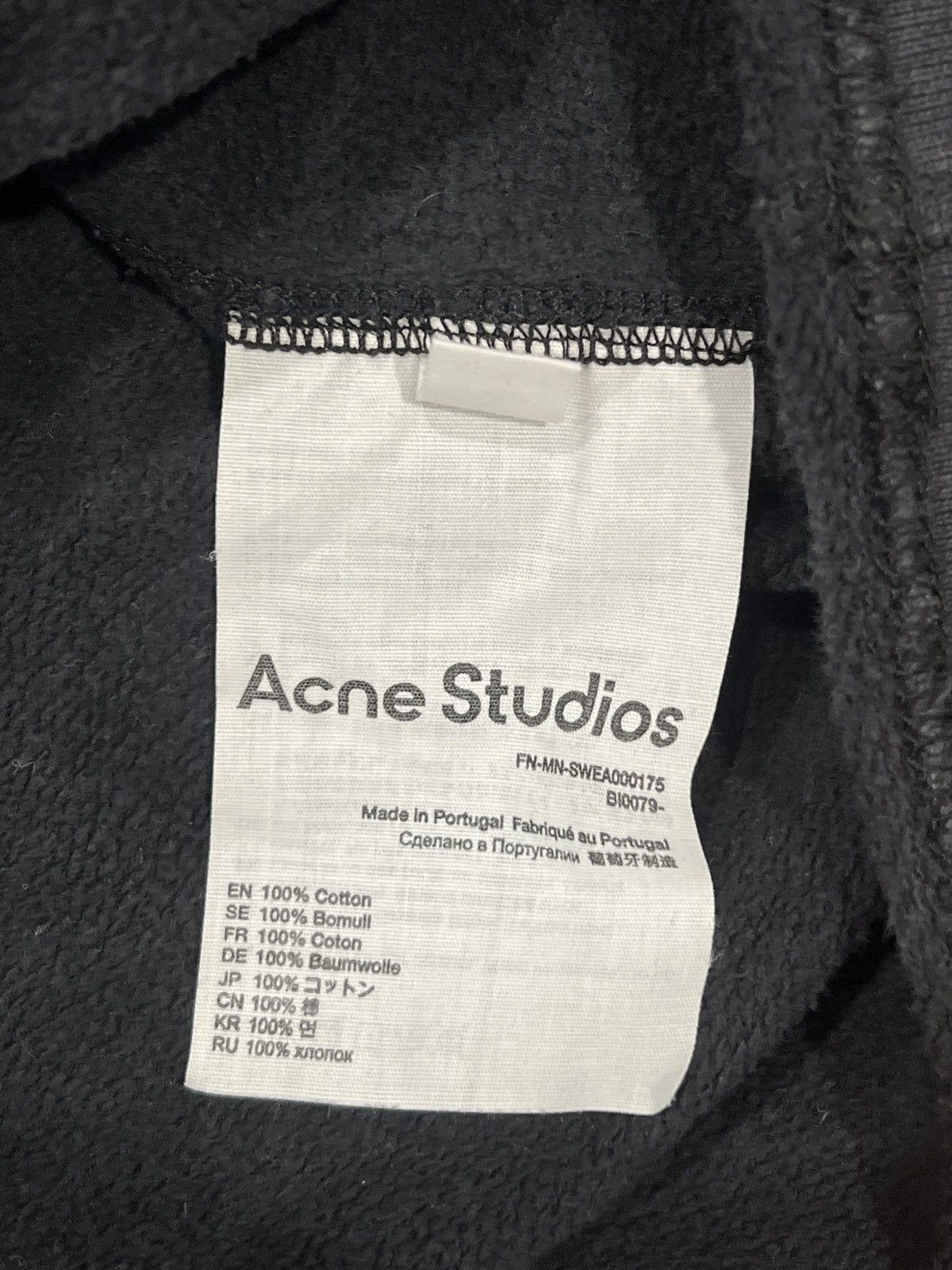 Acne Studios Acne Studios Franklin Stamp Hoodie Size US S / EU 44-46 / 1 - 9 Thumbnail