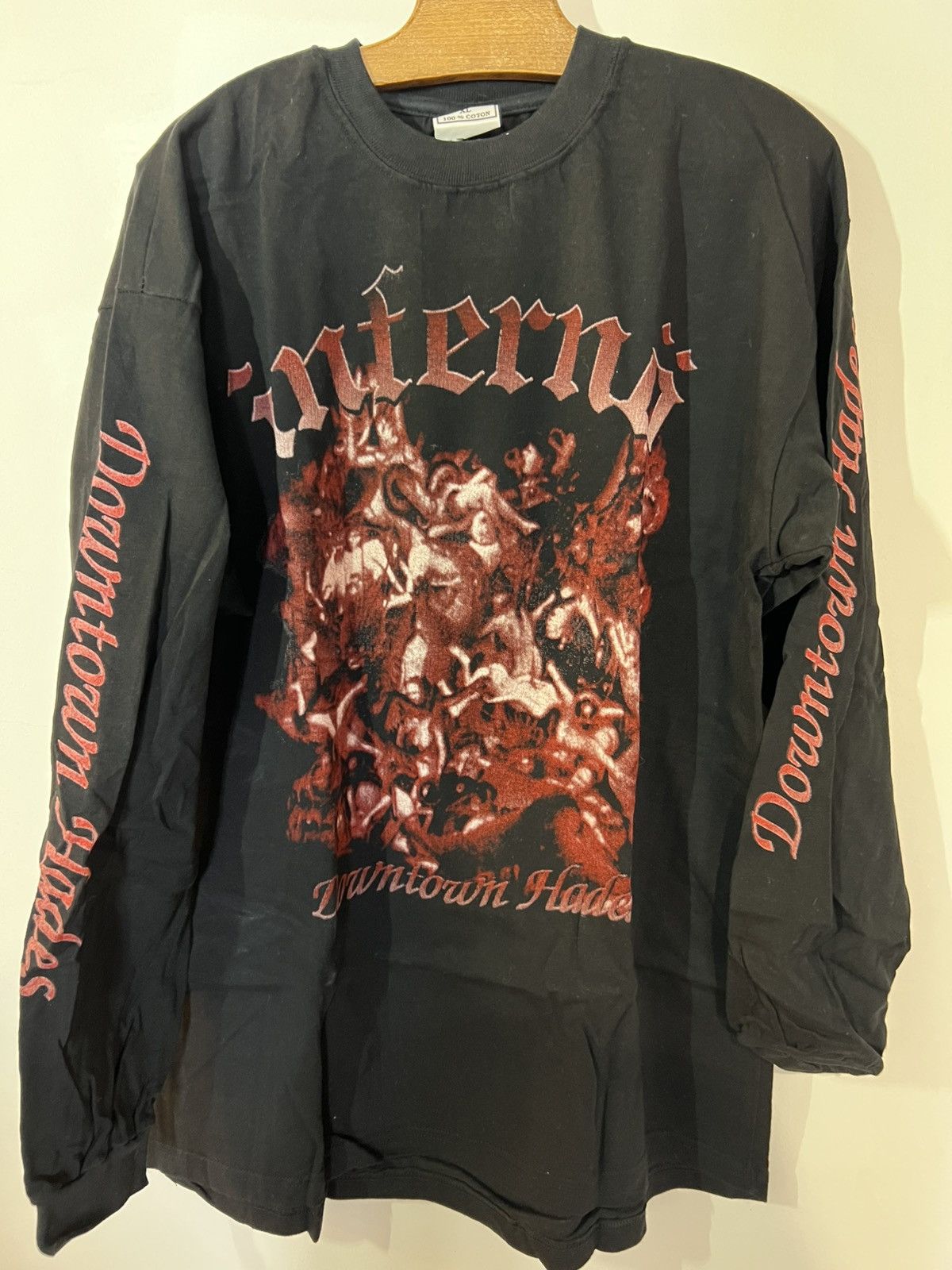 Band Tees Inferno black n roll band vintage shirt 90s Size US XL / EU 56 / 4 - 1 Thumbnail