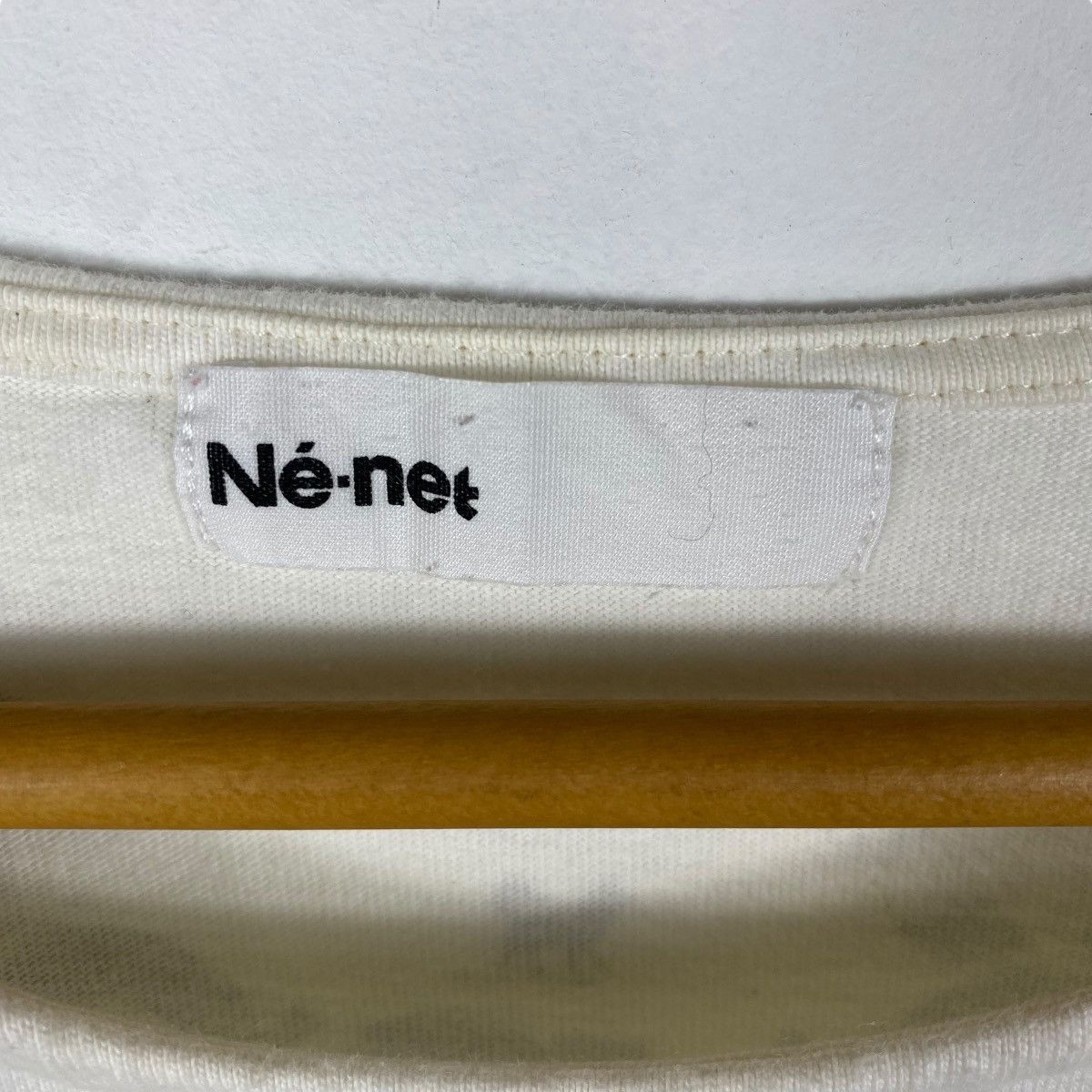 Issey Miyake × Ne-Net By Issey Miyake NE-NET Tied Jumper Graphic Women Blouse Size L / US 10 / IT 46 - 6 Thumbnail
