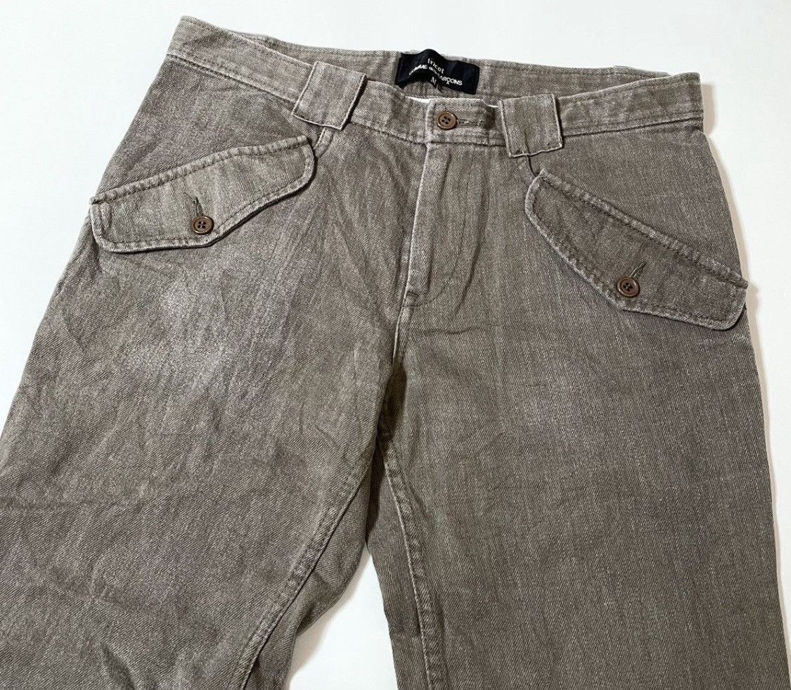 Comme des Garcons Tricot cdg AD2005 faded flared trousers Size US 31 - 2 Thumbnail