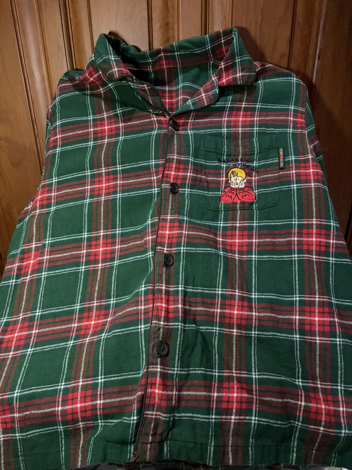 Vintage Home alone flannel shirt Size US M / EU 48-50 / 2 - 1 Thumbnail