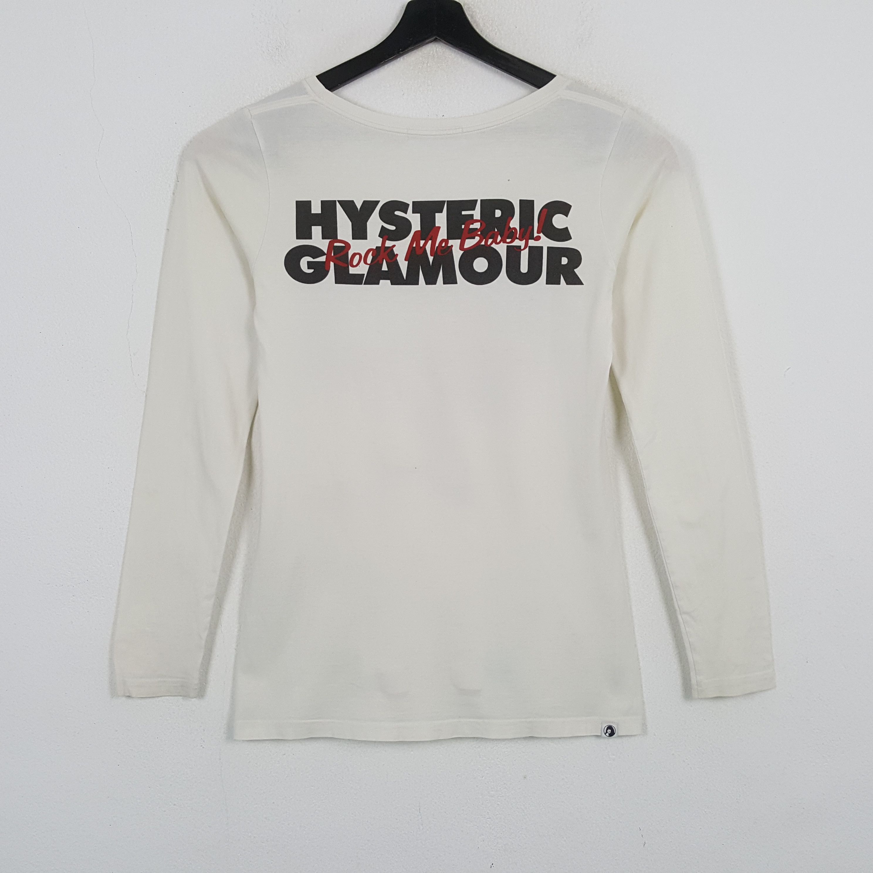 Hysteric Glamour Hysteric Glamour Rock Me Baby Streetwear Tshirt RR16 Size S / US 4 / IT 40 - 3 Thumbnail