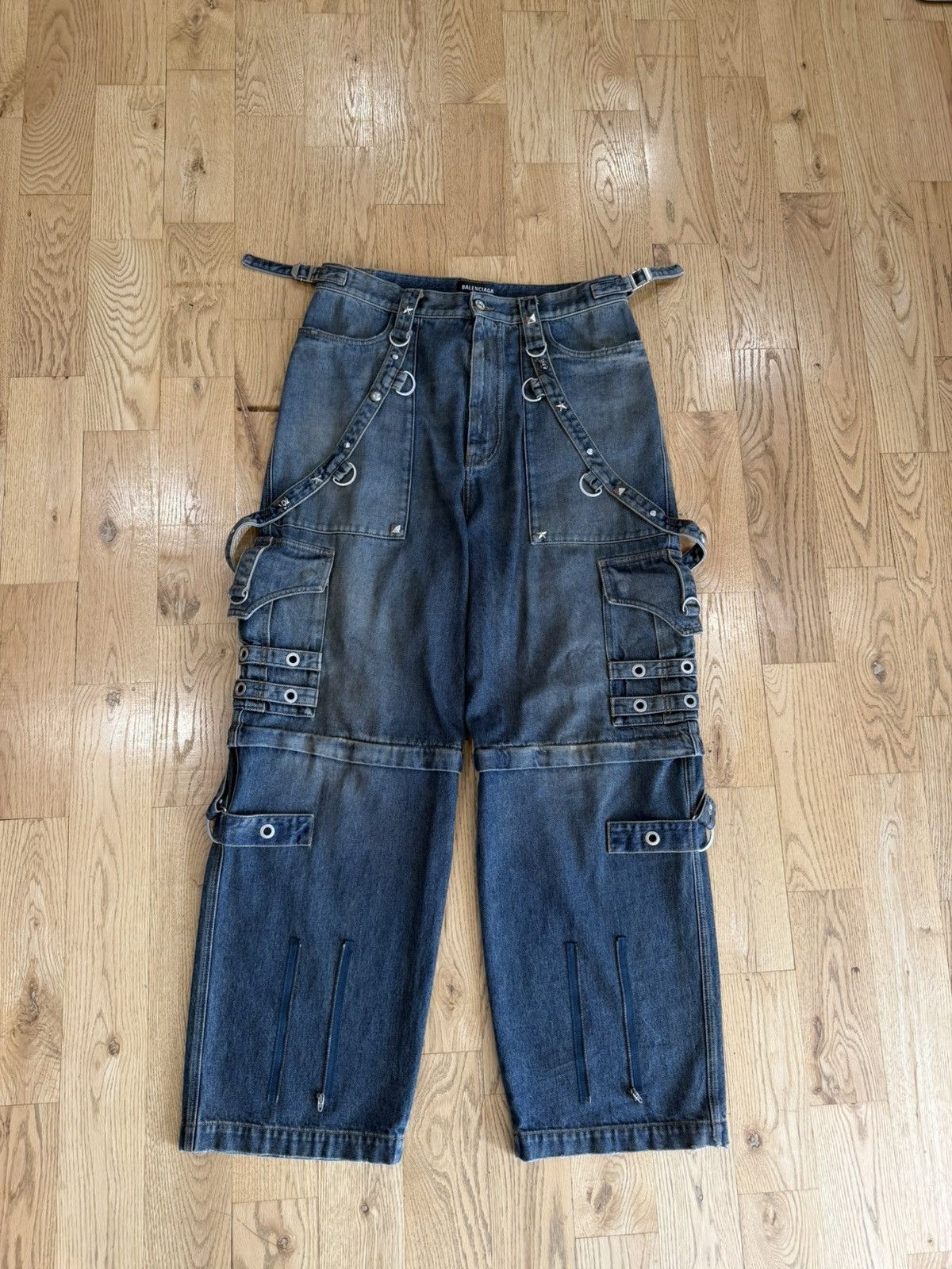 Balenciaga Balenciaga VIC Raver Jeans Size US 32 / EU 48 - 1 Thumbnail