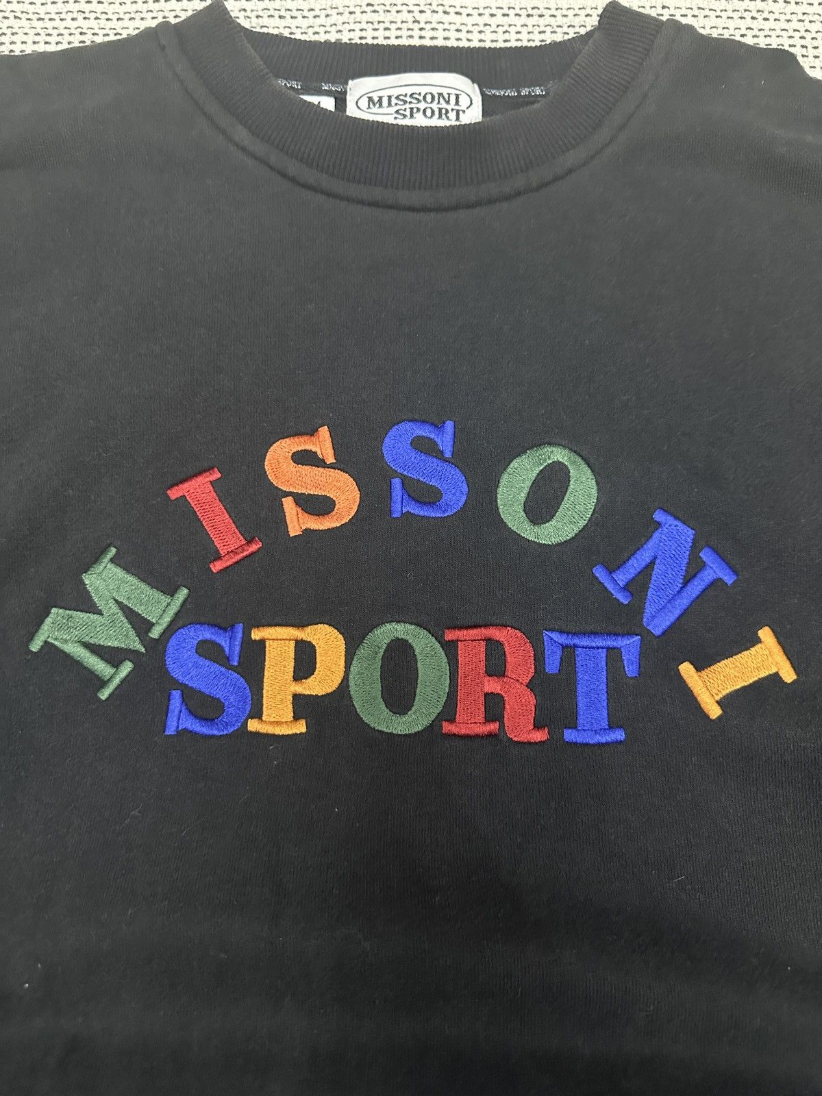 Missoni 🔥Vintage Missoni Sport Sweatshirt Big Logo Size US M / EU 48-50 / 2 - 2 Thumbnail
