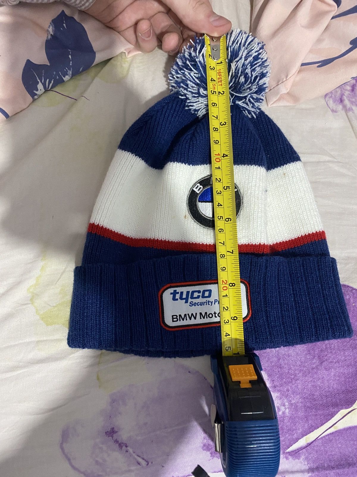 BMW × Vintage Bwm motorrad tyco security racing winter hat Size ONE SIZE - 10 Thumbnail