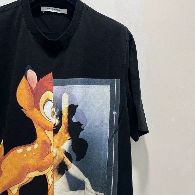 Givenchy Givenchy Black short-sleeved T-shirt with a patchwork desi Size US S / EU 44-46 / 1 - 2 Thumbnail