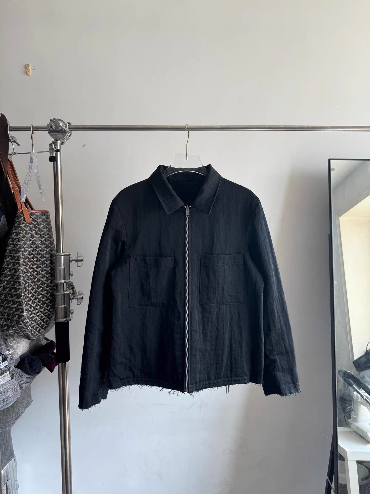 Comme des Garcons COMME des GARÇONS Homme Zip-Up Wool Jacket。 Q17 Size US M / EU 48-50 / 2 - 7 Thumbnail