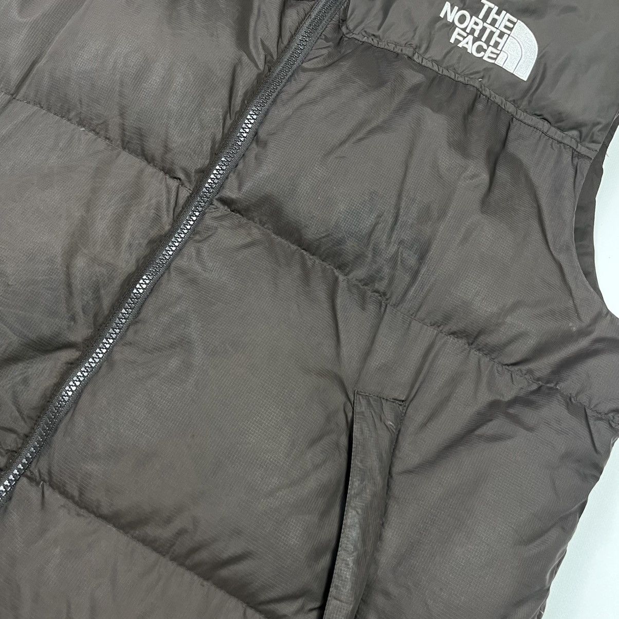 The North Face × Vintage The North Face Kylie Streetwear Brown Puffer Down Vest 700 Size US L / EU 52-54 / 3 - 5 Thumbnail