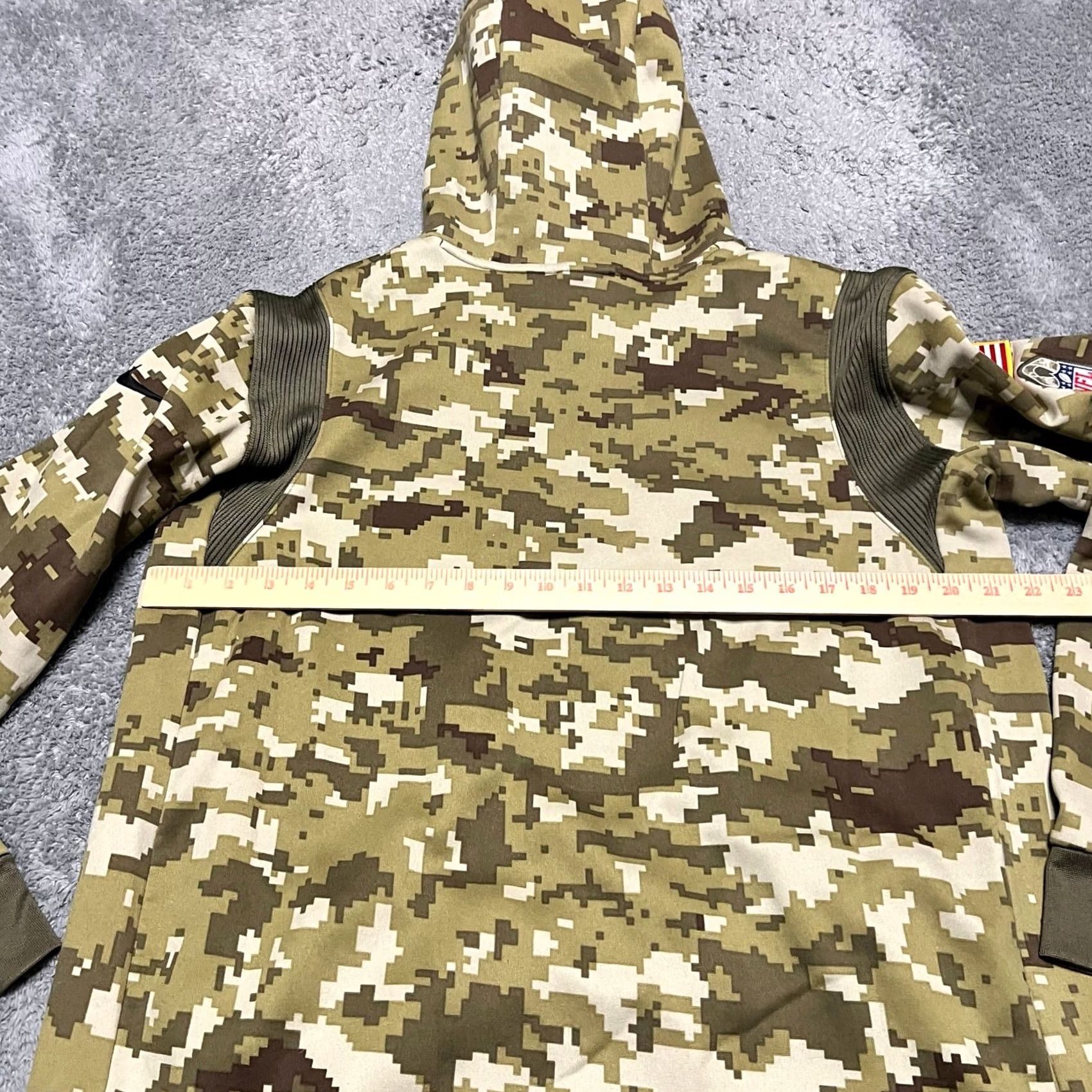 Nike Nike NFL Pittsburgh Steelers Salute To Service Hoodie Mens Large Camouflage Green L Regular Pullover Shirt? Size US L / EU 52-54 / 3 - 4 Thumbnail