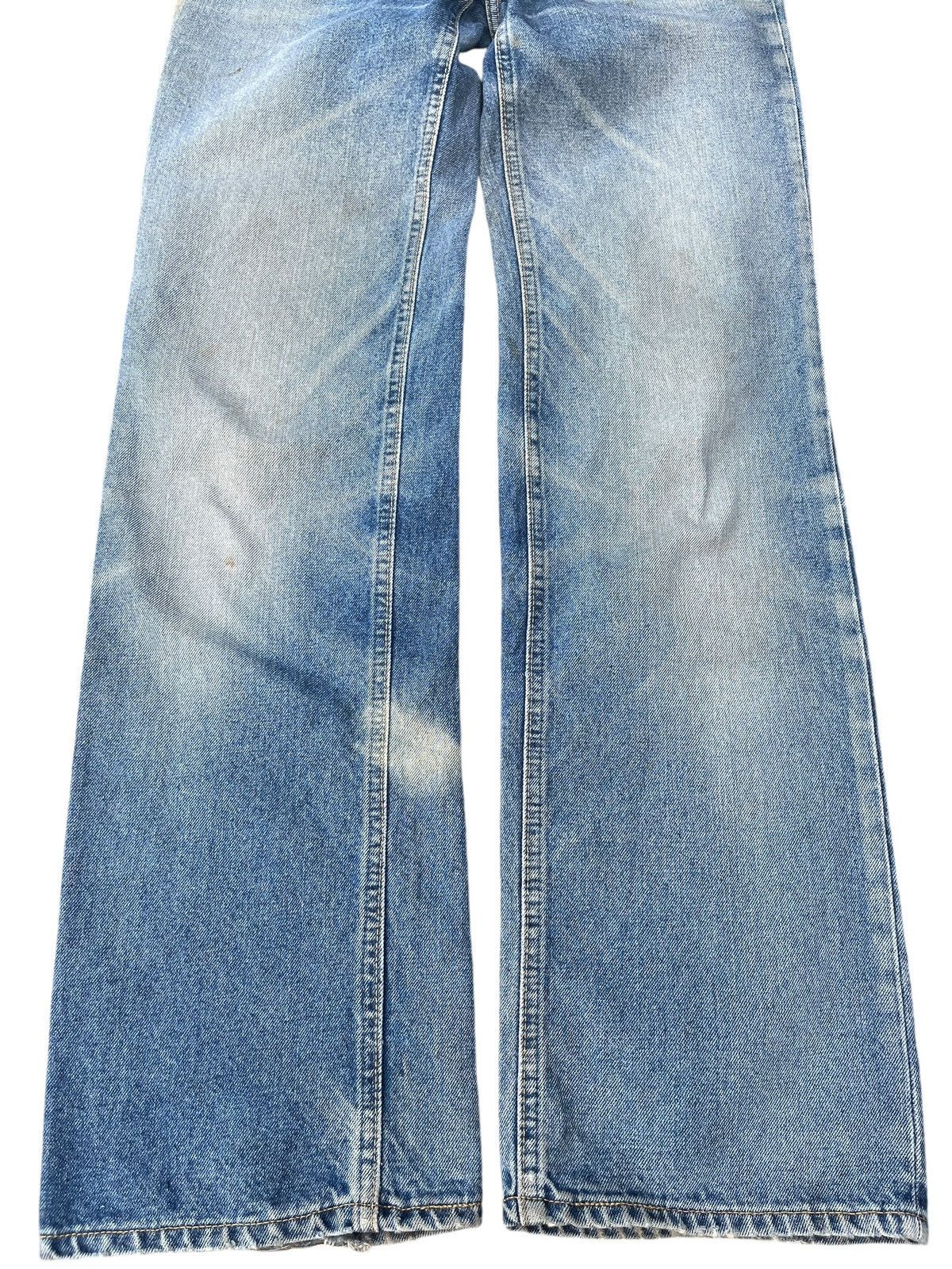 Japanese Brand Vintage Japanese Brand Blue Faded Washed Straight Cut Jeans Size US 28 / EU 44 - 5 Thumbnail