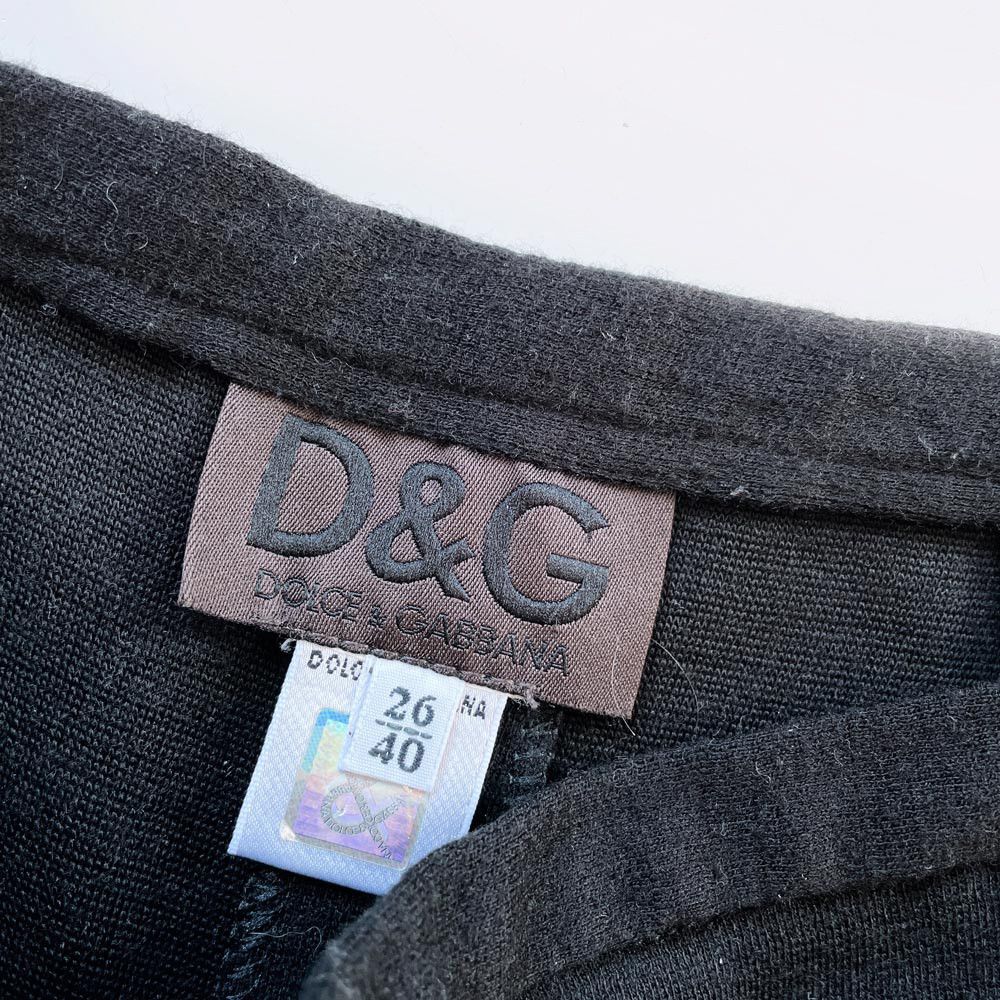 Dolce & Gabbana vintage 00s dolce & gabbana wool-blend knit pant Size 26" / US 2 / IT 38 - 2 Thumbnail