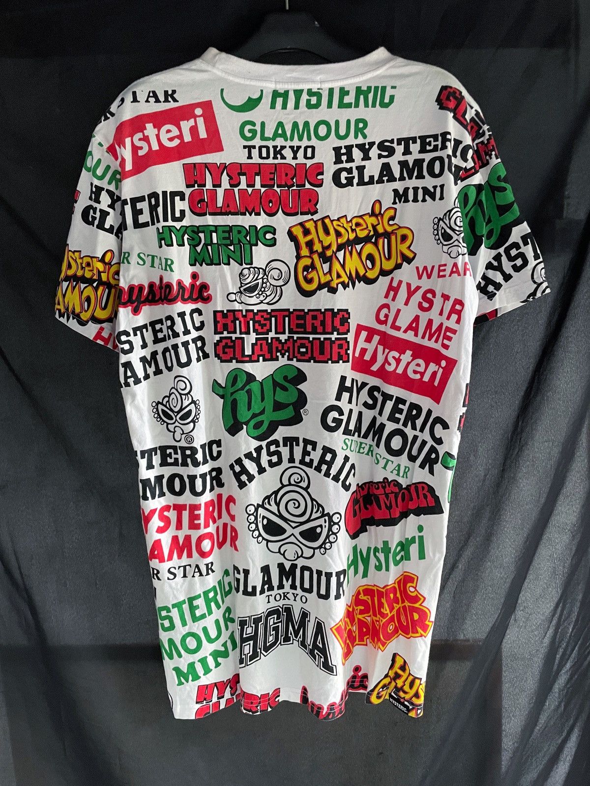 Hysteric Glamour HYSTERIC GLAMOUR MINI ALL OVER PRINTED TEE Size US XL / EU 56 / 4 - 2 Thumbnail
